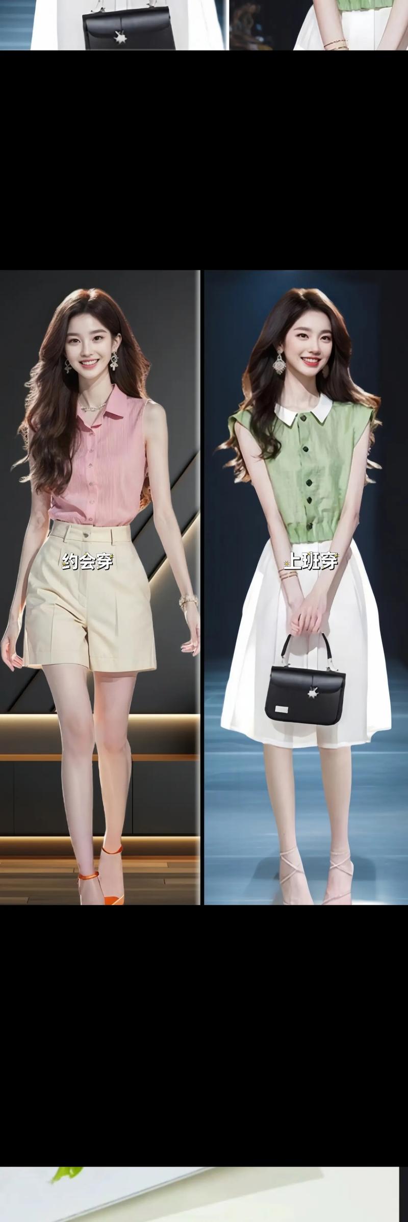 韩国明星穿衣搭配图片_韩国明星夏季穿搭_韩国女明星穿衣搭配夏